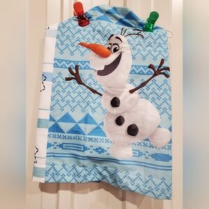 Frozen Olaf Pillow Sham Set Of 2 - Light Blue
